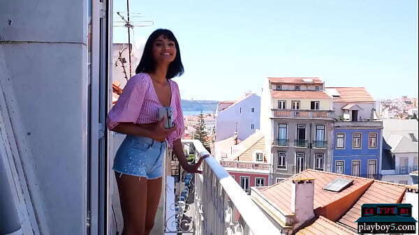 Indian MILF Angel Constance natural beauty striptease Playboy