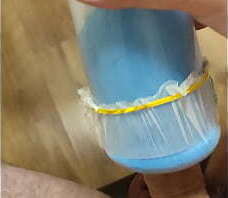 masturbation homemade flashlight