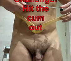 Challenge: Hit the cum out of your balls by Calvin