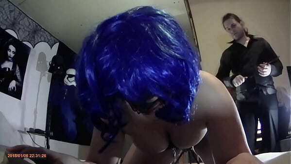 Mazo bitch punished Master &amp_ painfully moaning into