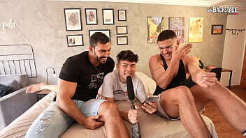 Bastidores Diego Mineiro &amp_ Lucas Mancinni &amp_ Hanry Onlyjapa Bareback (Puro Prazer)