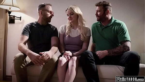 PlainTaboo.com boobs teen double pussy penetrated