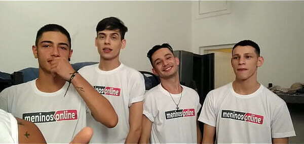 Bastidores Matteo &amp_ Felipinho &amp_ Igor Bellucci &amp_ Guilherme Machado &amp_ Biel Ara&uacute_jo (Bareback) Exxx&eacute_rcito: Recrutas