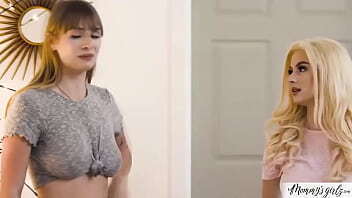 Mommysgirlz.com - Big tits stepmom interesting threesome that includes her stepdaughter