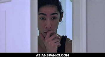 Hungry Milf Adores to Fuck with her Both Asian Offspring [UNCENSORED]