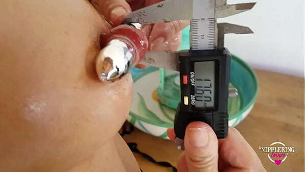 nippleringlover boots stockings pussy piercings vibrator nipple extreme stretched nipple piercings