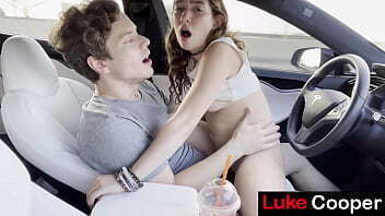 Tinder Date Cums Tesla Autopilot