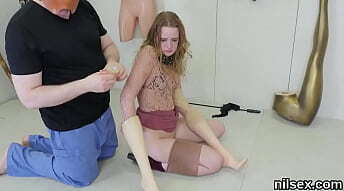 Wicked teen taken asshole assylum painful therapy