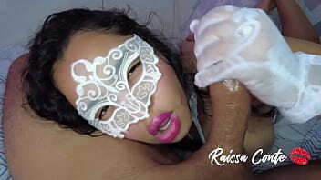 luvas m&atilde_os boca gozada lingua frenulum licking