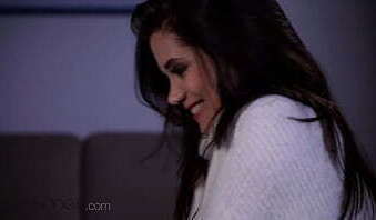 Dane Jones Pretty petite brunette wife Little Caprice lonely webcam masturbation orgasm