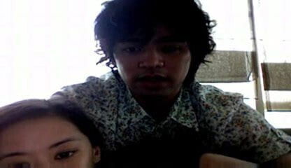 Cute Pinay Couple Webcam Fuck