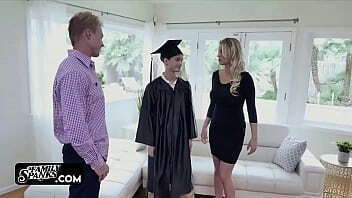 Before Graduating from College My Step Mom Promised to Fuck Me the Same Day after Getting the College Tittle