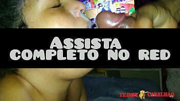 Assista completo Teddy Caralh&atilde_o Chefona Araujo, boquete sensacional enquanto termina enorme gozada cara!