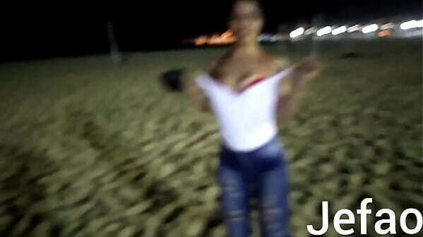 Conheci novinha praia