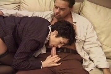 short hair sophisticated hairy brunette fuck