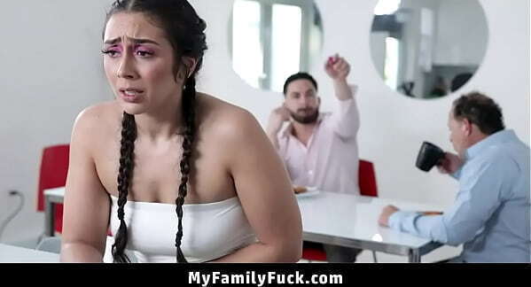 MyFamilyFuck.com Thick step Sister Gets April Fools Pranked with Vibrator Brother Hall