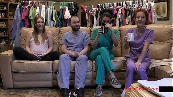 Escaped Mental Patient Fuck VERY Pregnant Nova Maverick While Waiting Doctor Tampa &amp_ Nurse Stacy Shepard Arrive @GirlsGoneGyno.com