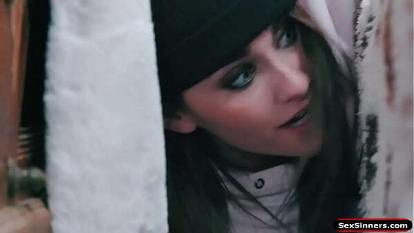 SexSinners.com Busty milf spanks next door neighbor