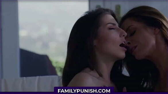 Lesbo Milf Seduces Curious Daughter