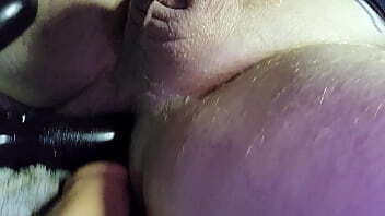 Solo dildo edging for hours