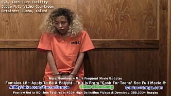 Become Doctor Tampa, Strip Search Cali Teen Kalani Luana While Detained Before Being Sent To For Profit Detention Facility In &quot_Cash For Teens&quot_ On @Doctor-Tampa.com