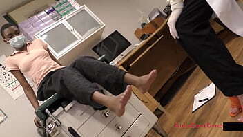 Perverted Podiatrist Stacy Shepard Takes Time Examining Jewel'_s Sweaty Feet During Exam @GirlsGoneGyno.com