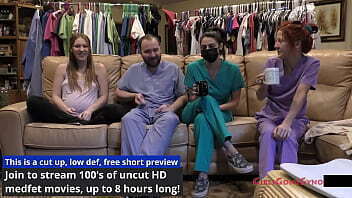 $CLOV Pregnant Nova Maverick Gets Nosey Doctors Office, Finds Toy, Must Masturbate Front Doctors @GirlsGoneGyno.com