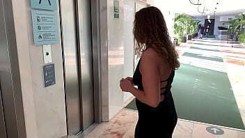 Sexy &amp_ Horny Slut Wife Masturbates Hotel'_s Balcony Playa Americas, Tenerife