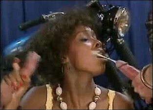 Ebony Milf vs DP Fuck