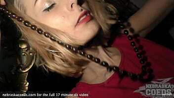 blonde gaping tiny snatch with glowsticks