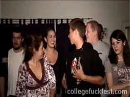 Busty college fuck teen gets screwed
