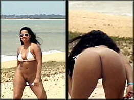 Dental Mostrando Buceta Praia Porto Seguro