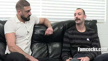 Healthy step family dick size comparing