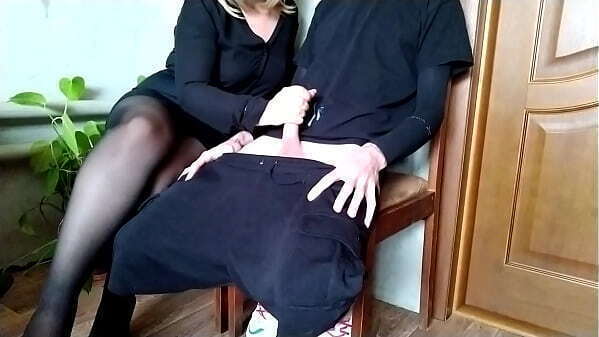 Pulled dick front luxury milf waiting room