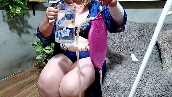 Home enema masturbation orgasm