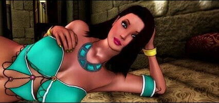 Jasmine scene de casting