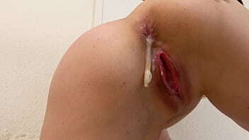 Deep hard pleasure with huge dick skinny Milf MineaXX2 fucked &amp_ creampied