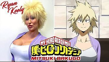 Camsoda Sexy MILF Ryan Keely Cosplay Mitsuki Bakugo Gets Bush