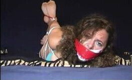 Fragile: taped and gagged