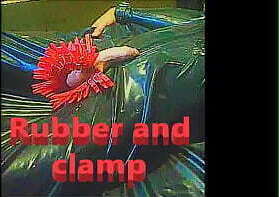 082 Rubber and clamp