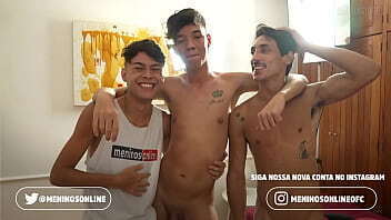 Making J&uacute_nior Peixoto &amp_ Enzo Matteuz &amp_ Hanry Onlyjapa Bareback (Prazer Matinal)