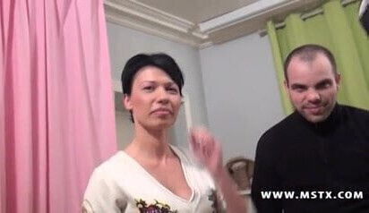 Mademoiselle Justine belle femme bang