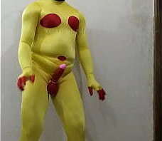 Zentai carnival penis porn