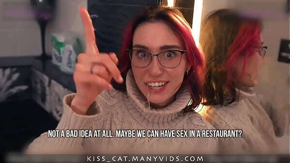 Kisscat Fucks Mirror Before Going Restaurant Kisscat.xyz