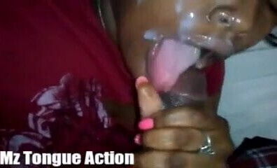 Tongue Action Deepthroat Facial