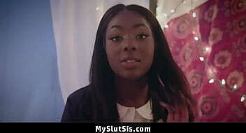 Ebony Step Sister Gets Pussy Slammed Step Brother Tori Montana Myslutsis