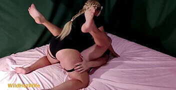 Femdome wife pegging husband