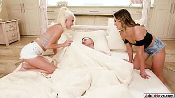 AdultMovs.com Petite girlfriends share fuck ones