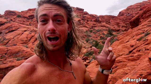 Behind Scenes with real amateur couple Sparks Wild learn have outdoor