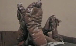 Ebony lotioned soles 2